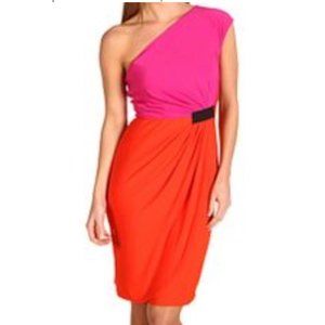 One Shoulder Glam Cocktail Dress - Size 4